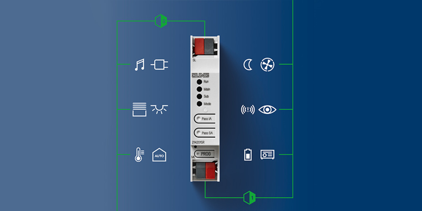 KNX Bereichs- und Linienkoppler bei Elektroinstallation Klaus Hennig GmbH in Dresden