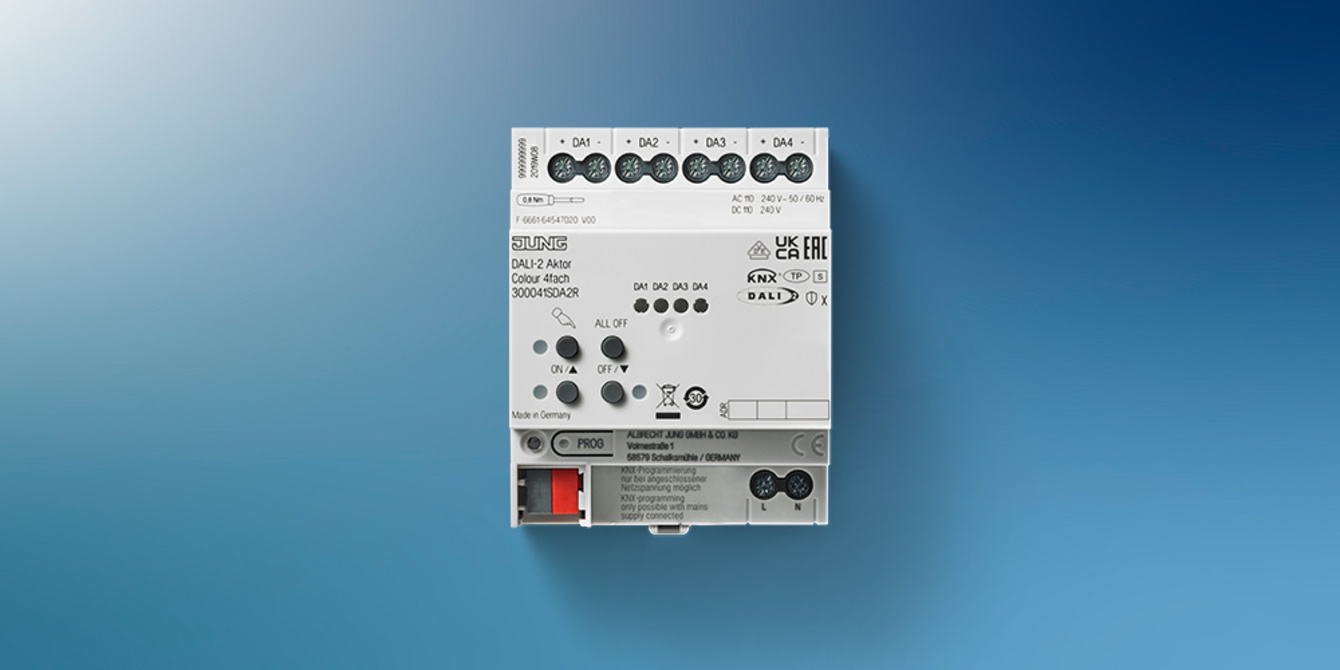 KNX DALI 2 Gateway Colour bei Elektroinstallation Klaus Hennig GmbH in Dresden